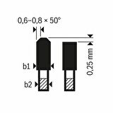 Bosch  Alüminyum Testere Bıçağı 210*30 mm 72 Diş Expert 2608644105